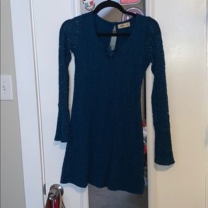 blue lace Hollister dress!